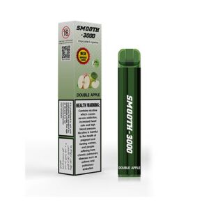 SMOOTH 3000 DOUBLE APPLE DISPOSABLE VAPE