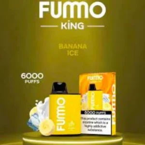 Fummo King 6000 Banana ice disposable vape