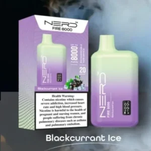 NERD FIRE 8000 BLACKCURRANT ICE