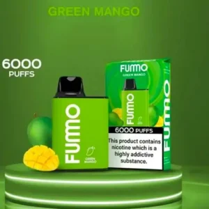 fummo king 6000 green mango disposable vape