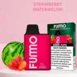 fummo king 6000 strawberry watermelon disposable vape