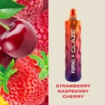 FUMMO Glaze Strawberry Raspberry Cherry 4500