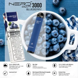 Nerd Bar 3000 Blueberry