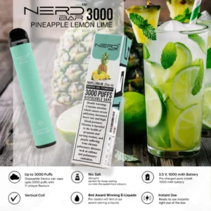 Nerd Bar 3000 Pineapple Lemon