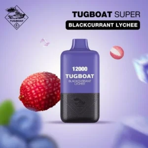 Tugboat Super 12000 Blackcurrant Lychee