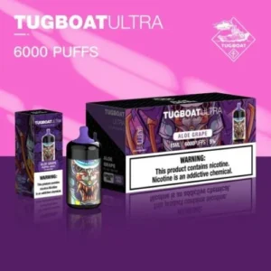 Tugboat Ultra 6000 Puffs Aloe Grape