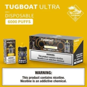 Tugboat Ultra 6000 Puffs Red Energy
