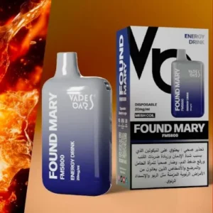 Vapes Bars Found Mary Energy Drink 5800 Puffs