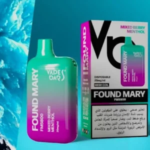 Vapes Bars Found Mary Mixed Berry Menthol 5800 Puffs