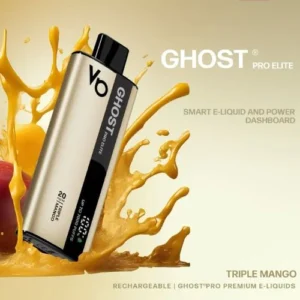 Buy Vapes Bars Ghost Pro Elite 7000 Tripple Mango Online in Dubai
