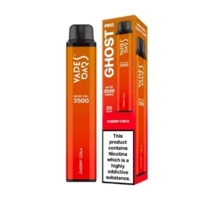 Ghost pro 3500 puffs cherry cola ice