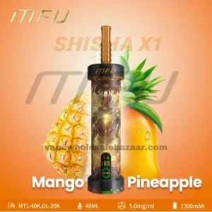 MFU Shisha X1 40000 Puffs mango Pineapple